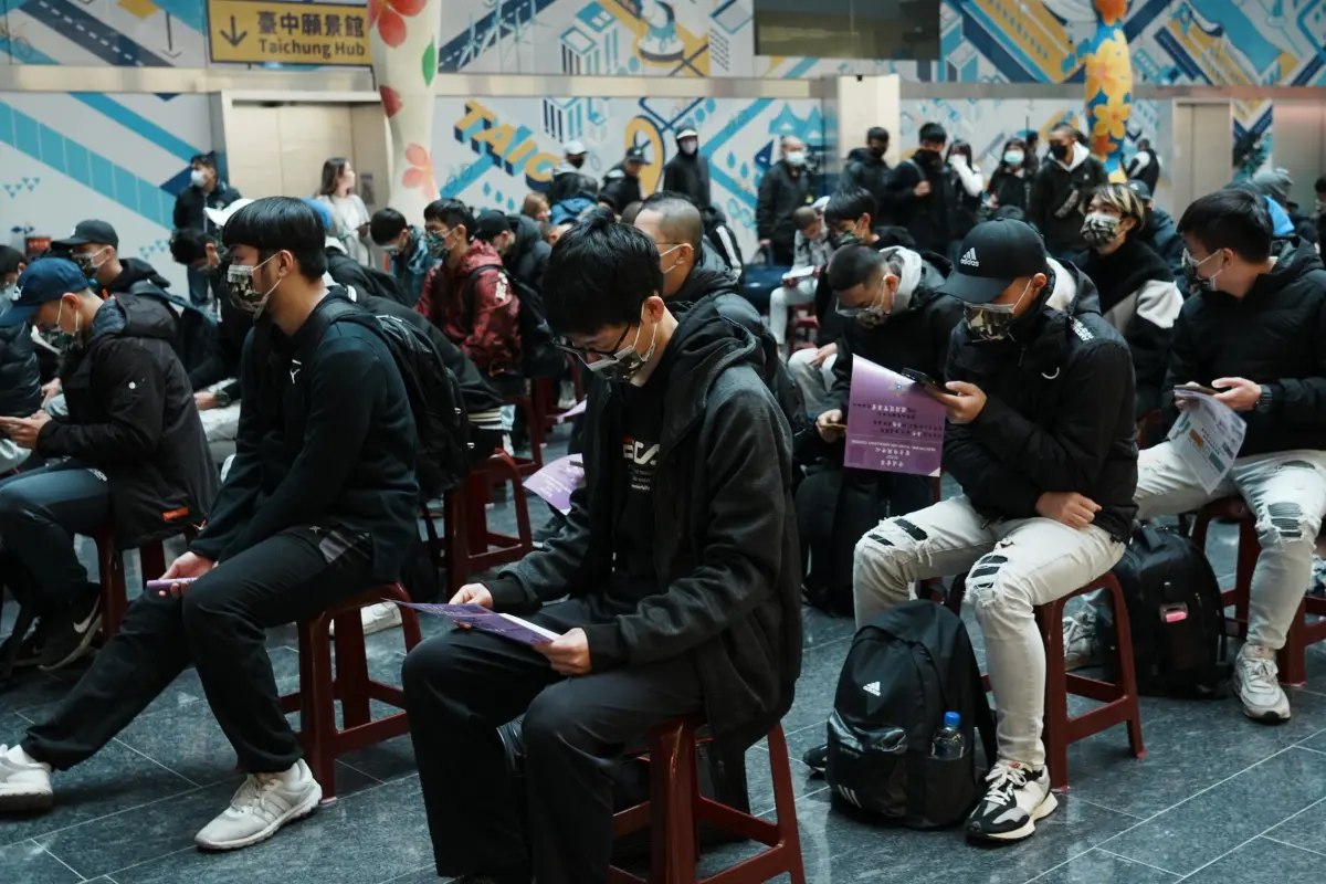 ▲中市首批94年次1年義務役男今入營(圖／民政局提供2024.1.25)