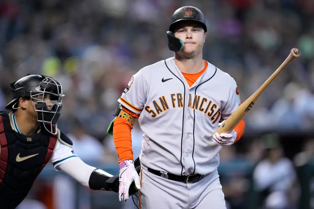 ▲響尾蛇有意簽下生涯敲186轟的左打Joc Pederson。（圖／美聯社／達志影像）