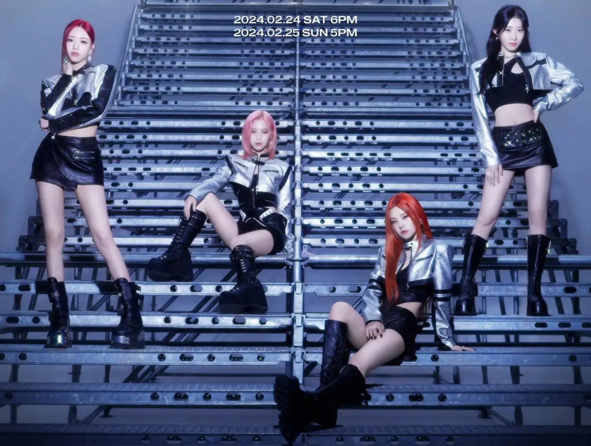 ▲TWICE師妹團ITZY成員有娜（左起）、留真、禮志、彩領將於7月20日唱進台北小巨蛋，成員Lia因為焦慮症關係休養中，確定不出席演唱會。（圖／ITZY