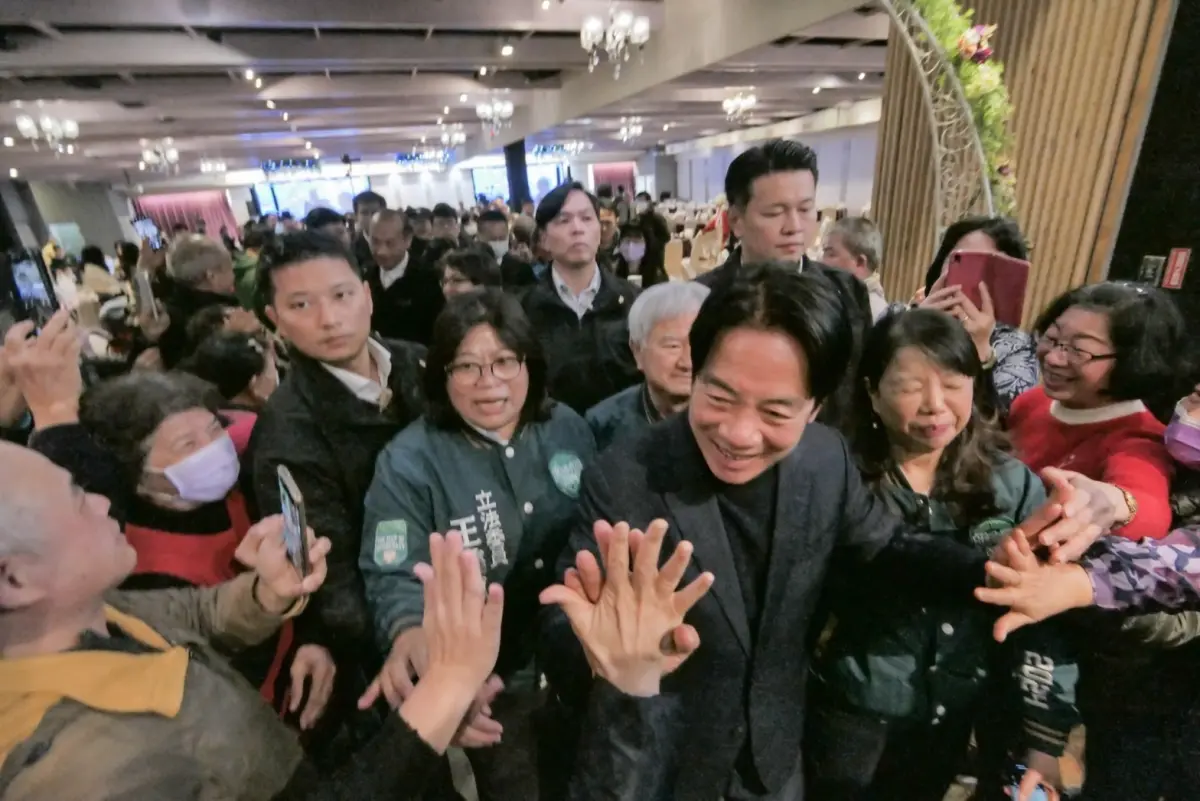 ▲賴清德出席王美惠舉辦的感恩會。（圖／王美惠辦公室提供）