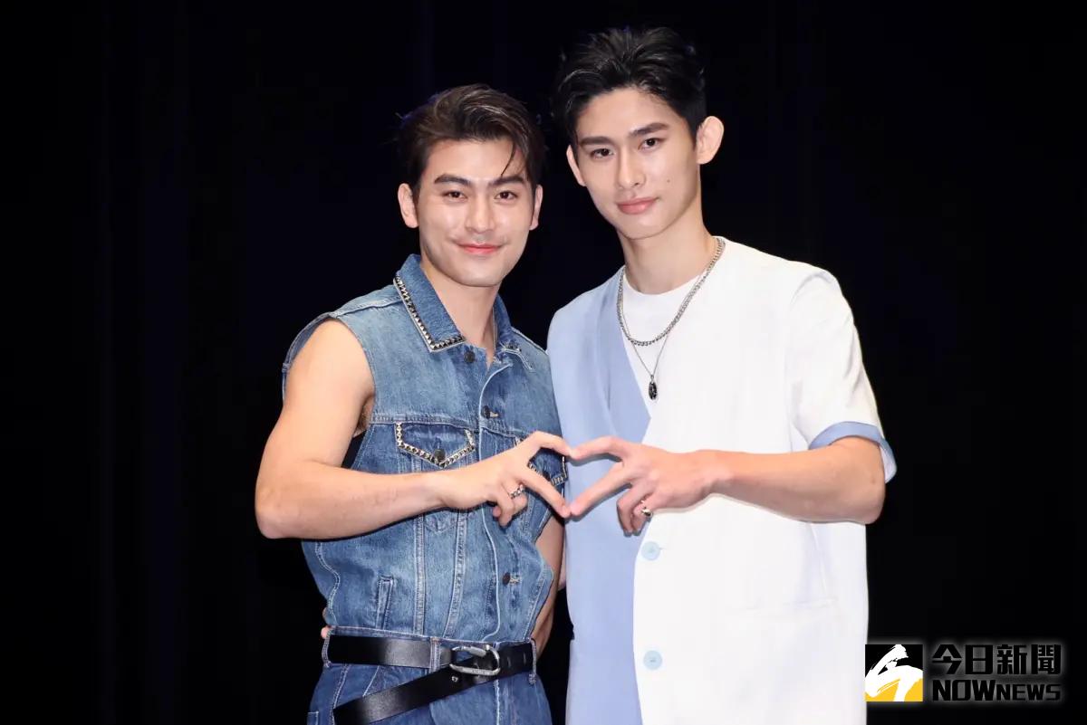 ▲徐愷（左）、林毓桐為演唱會再合體。（圖／記者陳明中攝）