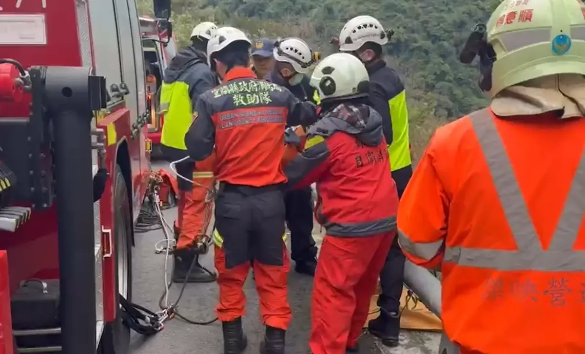 ▲台9線蘇花公路119.6K處，上月26日上午發現一具男屍。（圖／翻攝畫面）