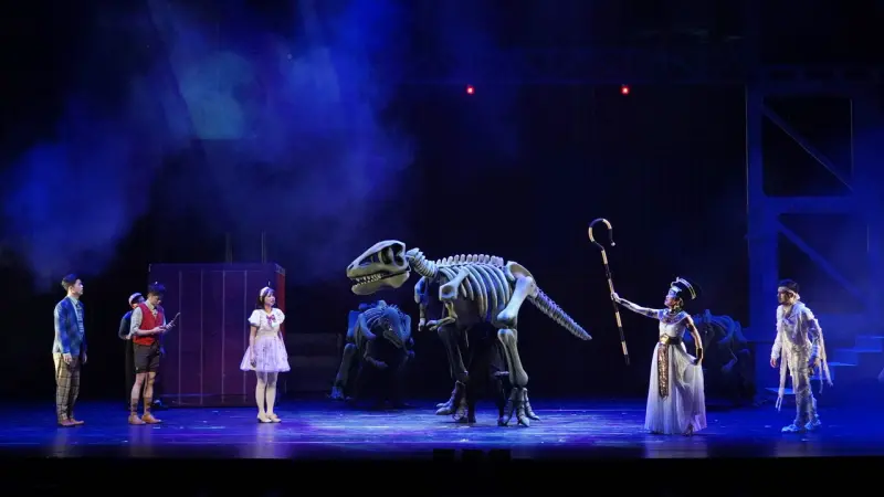 ▲台韓共製音樂劇《Musical TARU! 恐龍復活了！》2024年重磅回歸，即將上演劇場版博物館驚魂夜。（圖／AM創意提供）