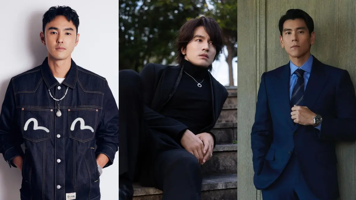 ▲男神超過40歲還未婚！包含阮經天（左起）、言承旭、彭于晏。言承旭情纏林志玲16年沒結果；彭于晏單身9年還在等真命天女。（圖／IG）