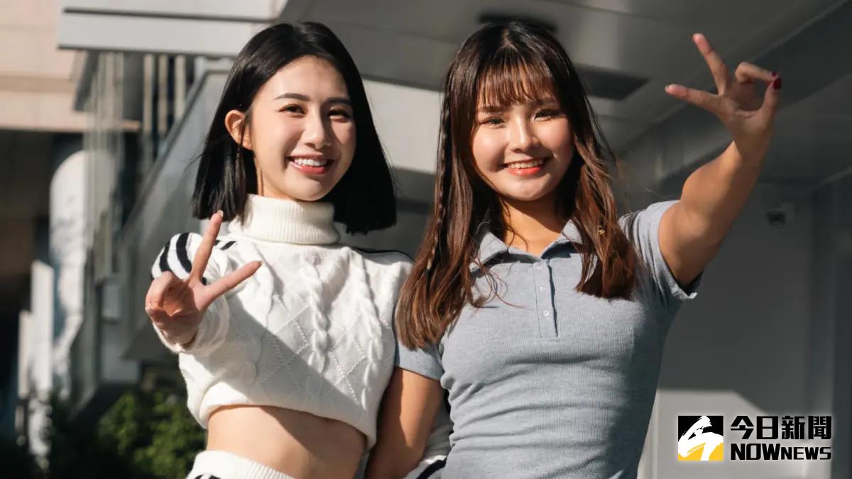 ▲儀諪（左）、Wendy（右）都是從職籃轉到中信兄弟啦啦隊的練習生，結果兩人都不害怕掉粉，反而被粉絲的暖舉給感動到，證實轉隊不見得是壞事。（圖／記者葉政勳攝影）