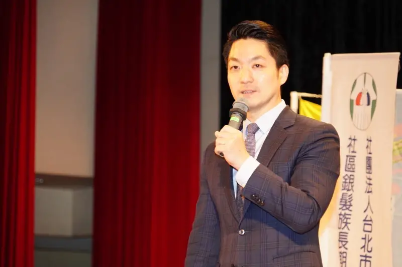 ▲對於賴士葆退出國民黨團總召選舉,蔣萬安表示欽佩。 (圖/台北市府提供)