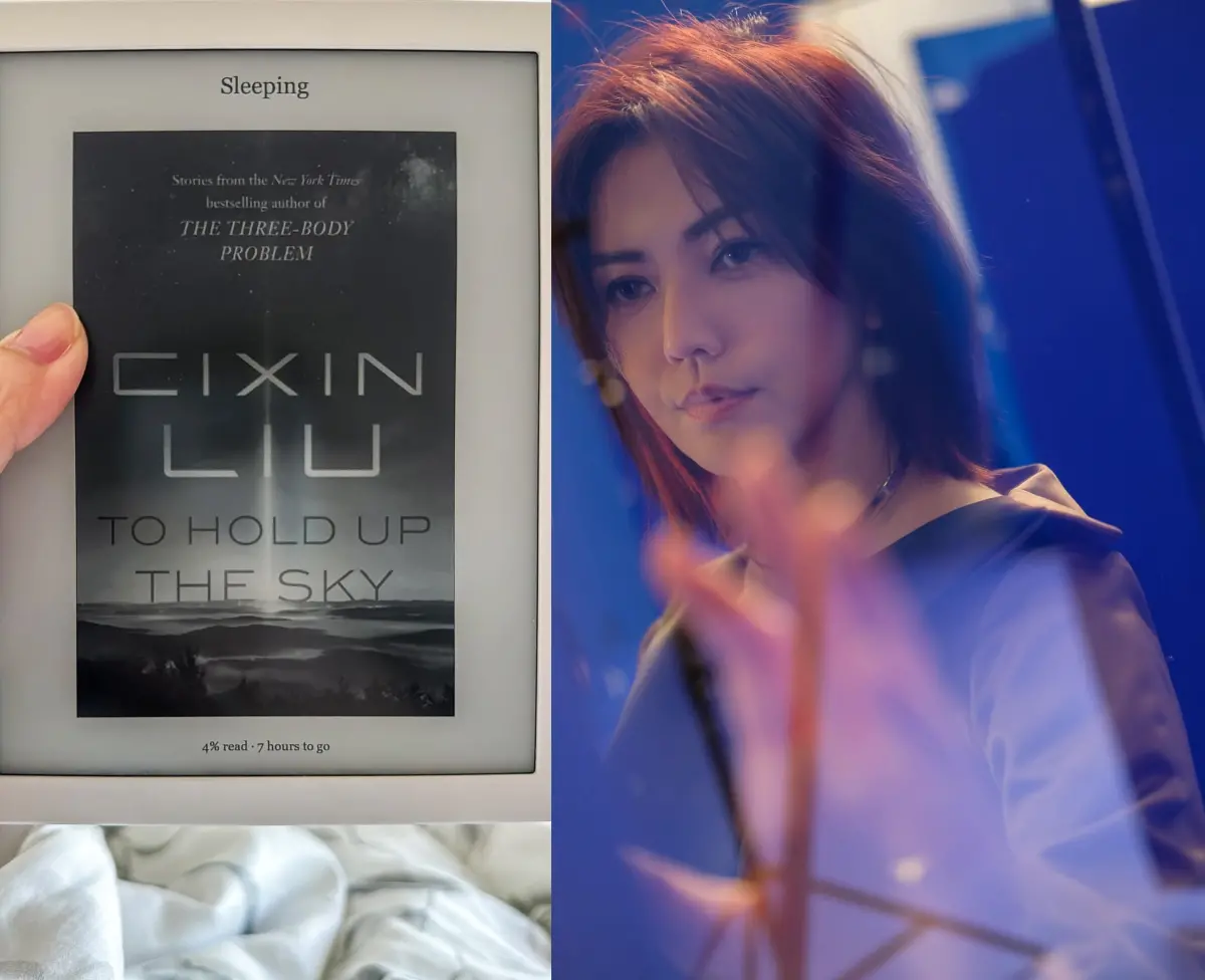 ▲孫燕姿不甩妹妹斷絕關係的傳聞，透露自己最近感冒傷風，只能在家看科幻小說。（圖／孫燕姿IG）