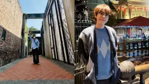 ▲Super Junior成員銀赫（左）、圭賢都有在社群平台分享在高雄觀光的照片。（圖／銀赫、圭賢IG）