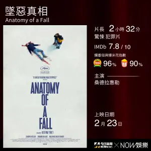 ▲德國影后桑德拉惠勒主演《墜惡真相》,獲奧斯卡提名5大獎項。(圖/好威映象) ▲德國影后桑德拉惠勒主演《墜惡真相》,獲奧斯卡提名5大獎項。(圖/好威映象)