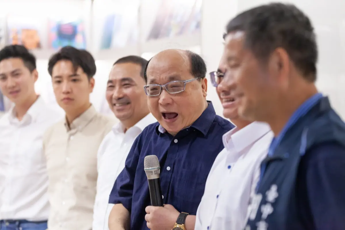 ▲胡志強是老一輩政治人公認的幽默大師。（圖／廖偉翔提供，2024.02.03）