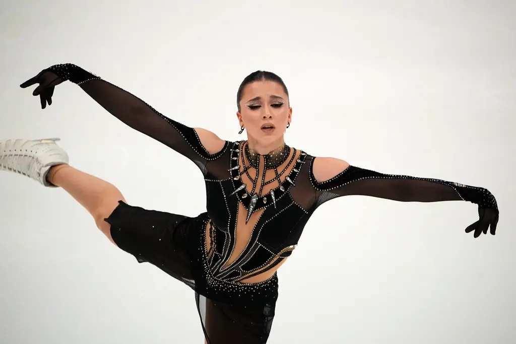 ▲俄羅斯17歲的花式滑冰運動員Kamila Valieva因禁藥事件，而被處以4年禁賽處罰。（圖／美聯社／達志影像）