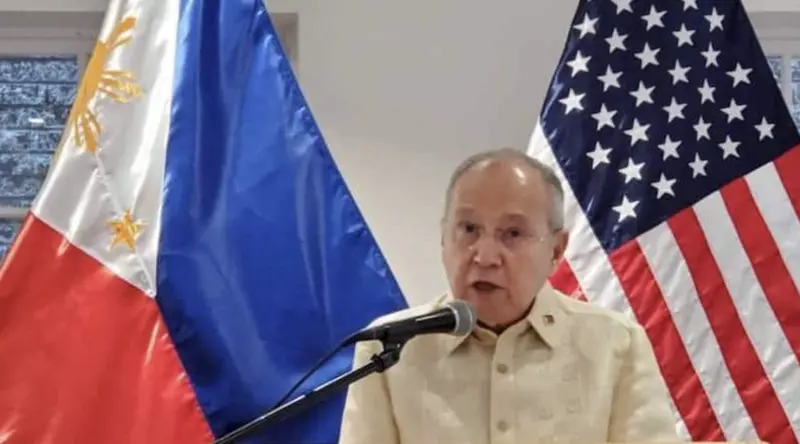 ▲菲律賓駐美國大使羅慕德斯證實美國「有意」在馬尼拉舉行外交和國防部高官的「2＋2會議」。（圖／翻攝自臉書）