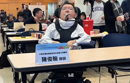 罕病律師陳俊翰享年40歲！SMA盛行率萬分之一　第一型難活過2歲
