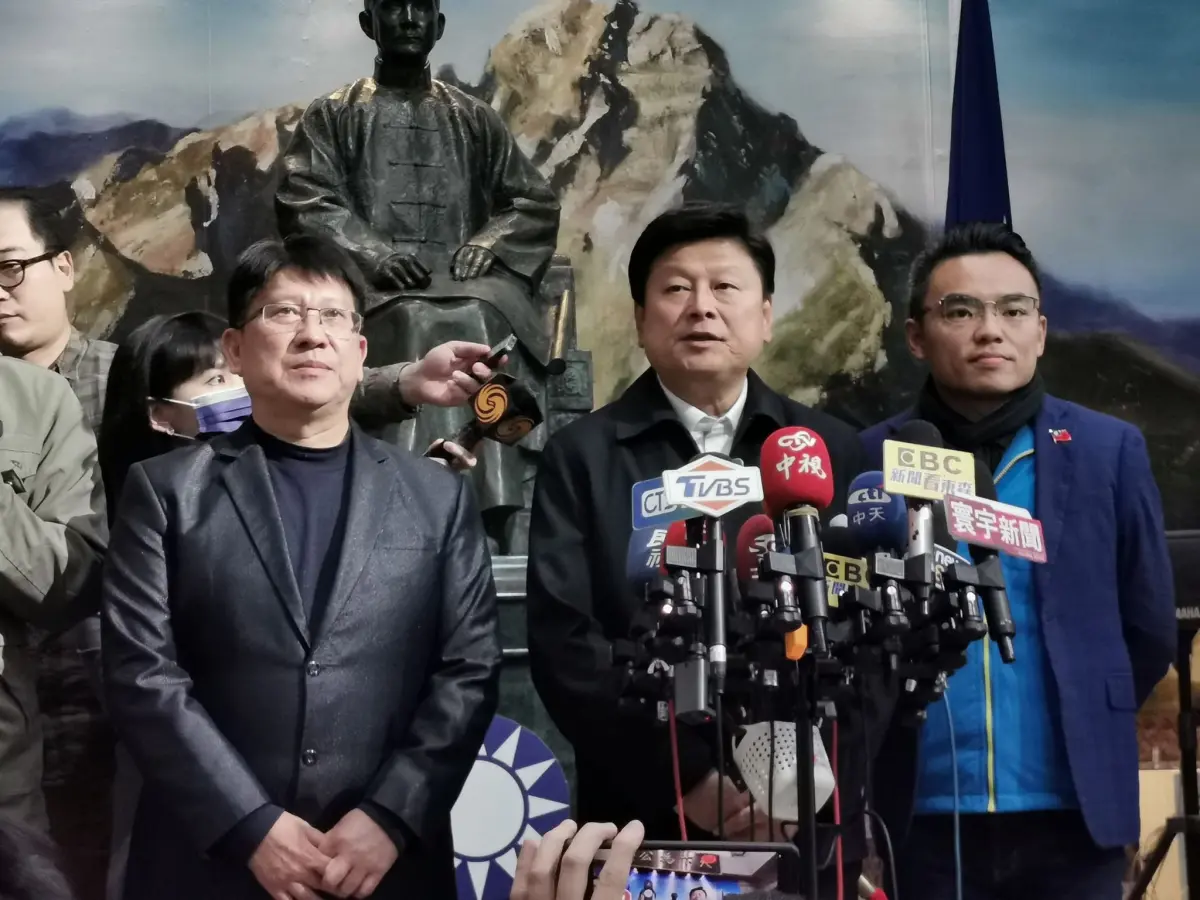 ▲國民黨立委傅崐萁重申，立院龍頭選舉必須票票入匭。（圖／翻攝自林思銘臉書）