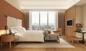 ▲台北柏悅酒店房間CG模擬圖。（圖／翻攝台北天空塔The Sky Taipei官網）