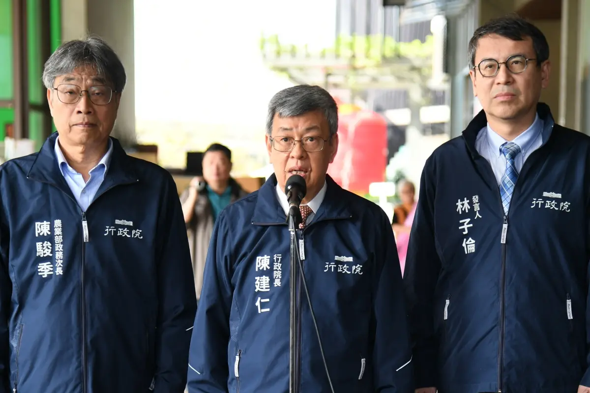 ▲陳建仁回應台中市府檢出台糖豬有瘦肉精時表示，不要預測、捕風捉影。（圖／資料照片）