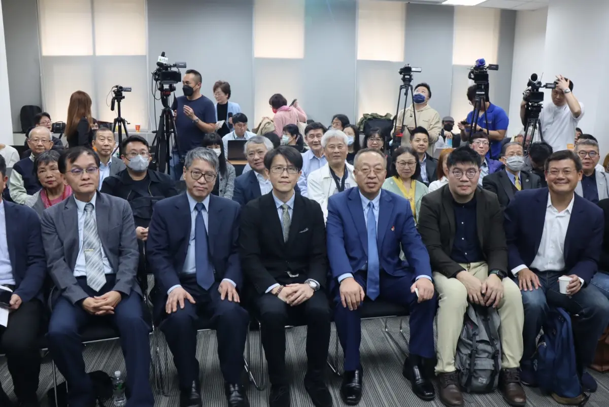 ▲余茂春今日出席台灣智庫、福和會共同舉辦的演講會，以《美國台海政策之現狀與未來》發表演說。（圖／台灣智庫提供）