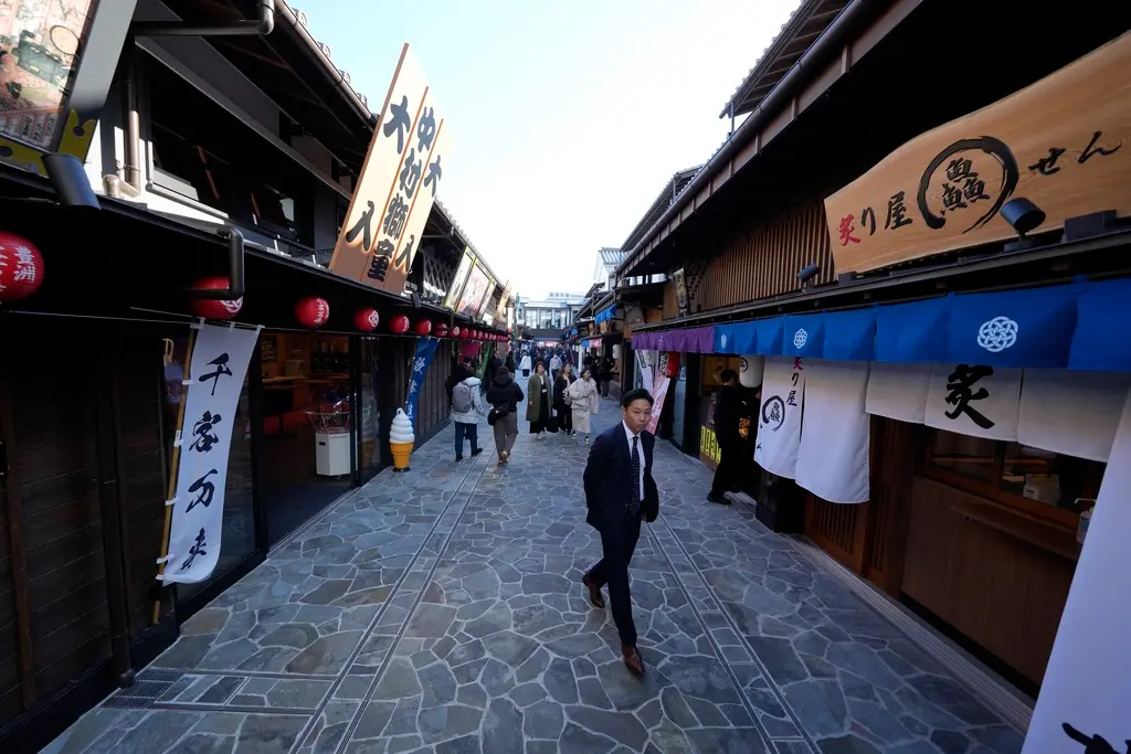 ▲東京「豐洲千客萬來」將在二月盛大開幕。（圖／美聯社／達志影像）