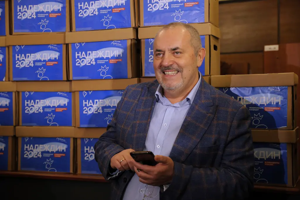 ▲俄羅斯知名反戰人士、克里姆林宮批評者納德茲丁，有可能被排除於3月的大選之外。資料照。（圖／美聯社／達志影像）