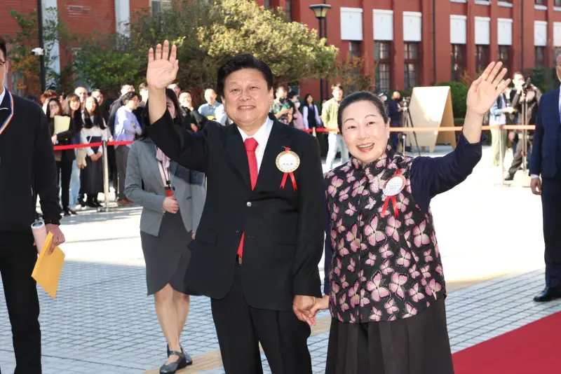 ▲國民黨新任總召傅崐萁表示,國民黨是團結政黨。(圖//記者陳明攝,2024.02.01)