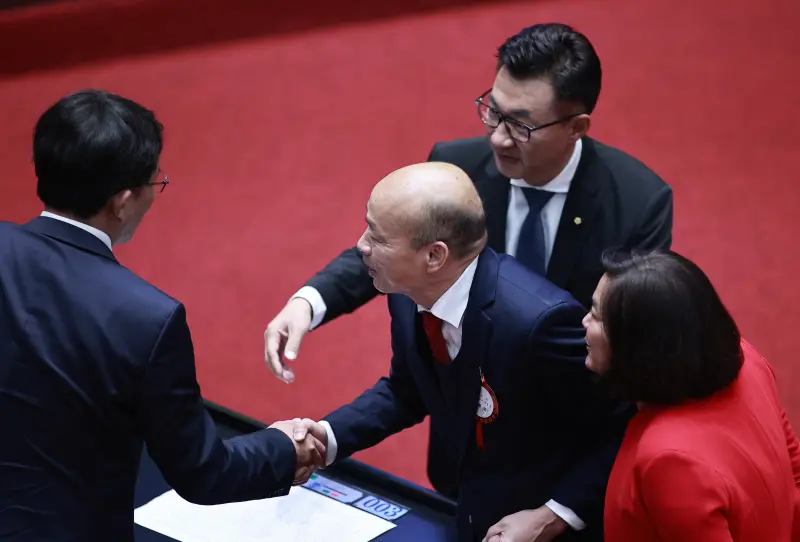 ▲立法院副院長2點30分開始投票。(圖/記者葉政勳攝,2024.02.01)