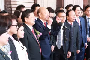 當選立法院長　韓國瑜：深知責任重大、人民期待合作團結的立法院
