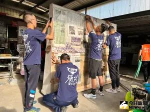 屏東縣榮民服務處攜手榮欣志工連袂軍方修復823文物館
