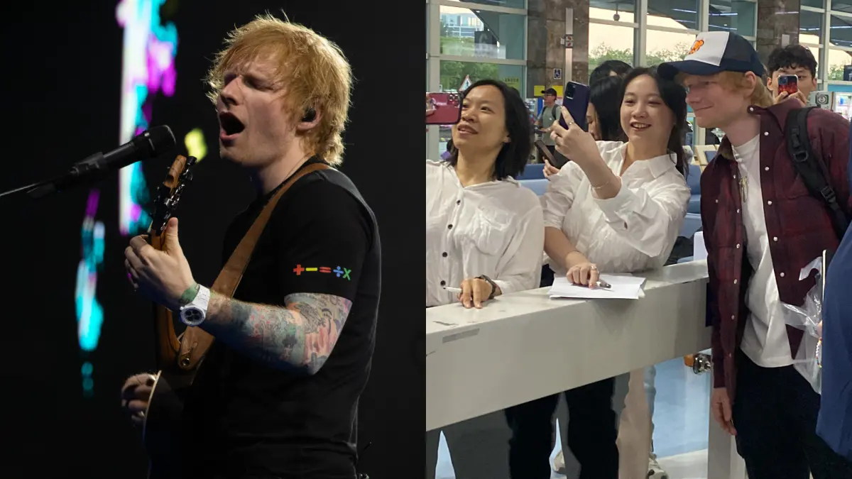 ▲英國知名串流創作歌手紅髮艾德本週六（3）日即將在高雄開唱，經發局特別製成「商圈夜市優惠券優惠地圖」，讓歌迷跟著攻略來高雄聽演唱會、吃美食！（圖／寬宏藝術）