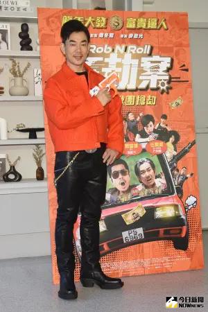 ▲任賢齊在電影《臨時劫案》中飾演老人院社工慕容輝。(圖/記者陳明安攝影) ▲任賢齊在電影《臨時劫案》中飾演老人院社工慕容輝。(圖/記者陳明安攝影)