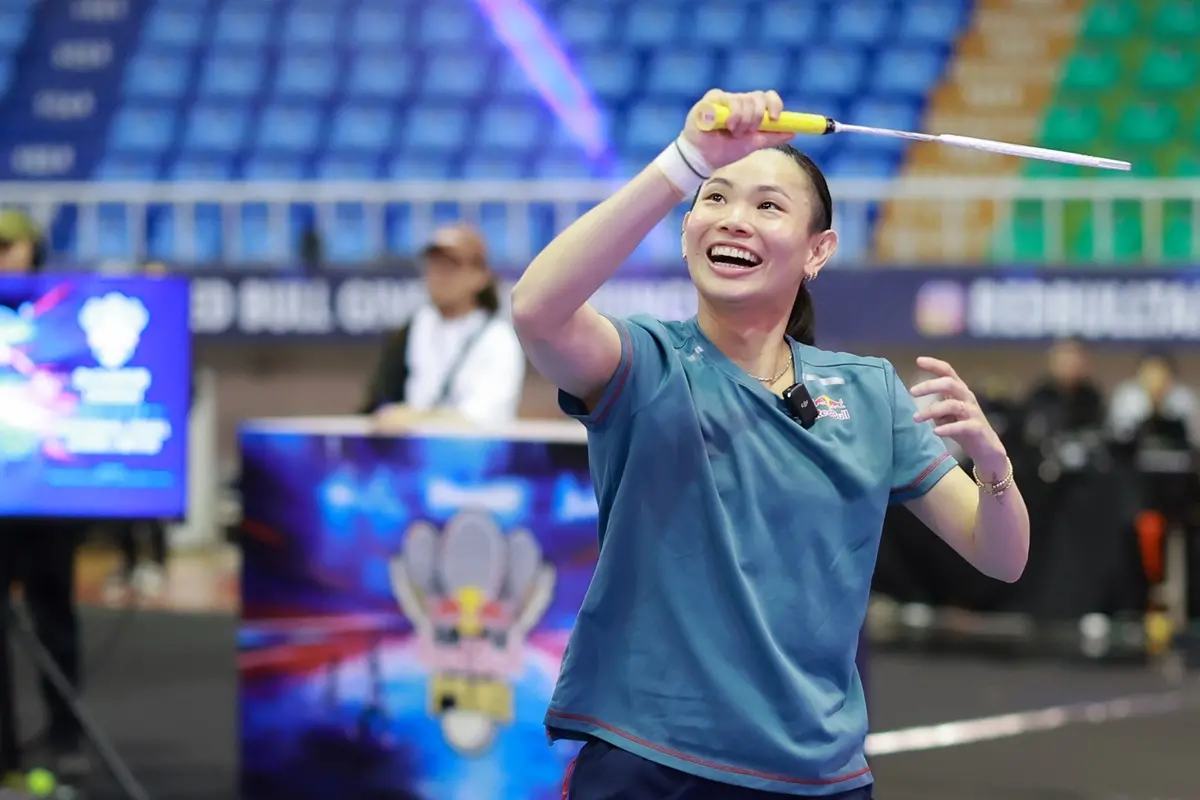 ▲台灣羽球好手戴資穎在巴黎奧運「最後一舞」，她今日在個人IG上分享國訓中心的小卡片，為自己加油打氣。（圖／Red Bull提供）