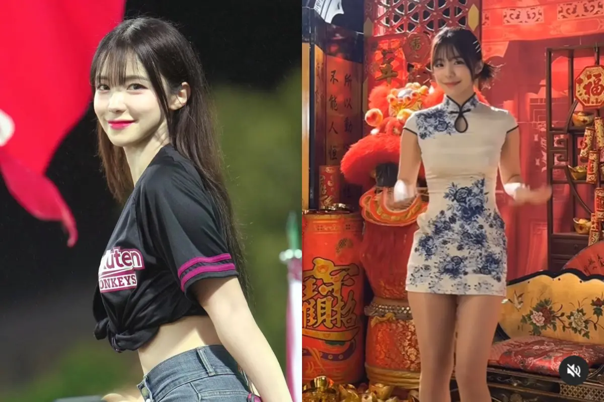 ▲李多慧穿旗袍向粉絲拜年，跳舞秀火辣身材，安全褲還不小心曝光。（圖／李多慧IG）