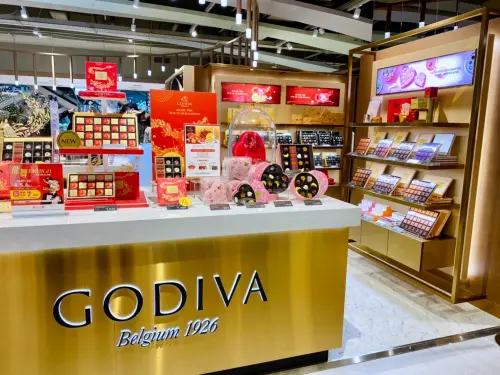 ▲全球知名的GODIVA有「比利時皇室御用巧克力」美譽。（圖／記者蕭涵云攝）