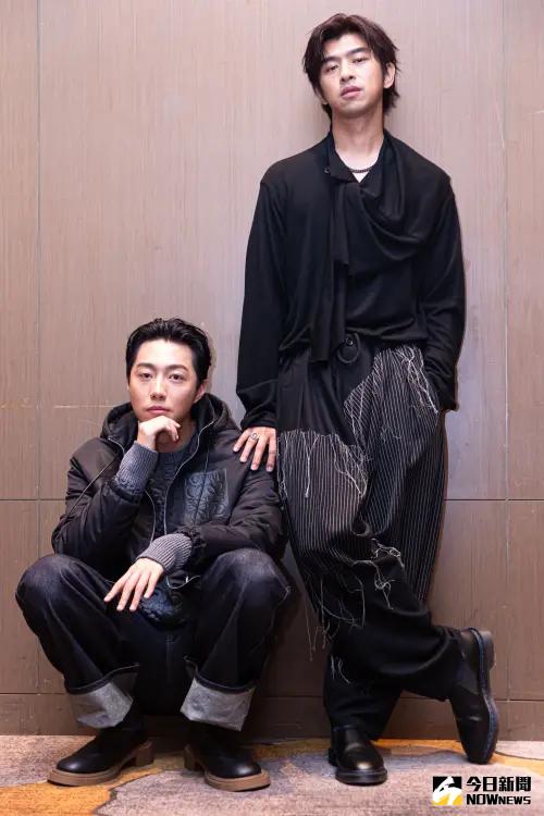 蔡凡熙(左)、陳柏霖主演《還錢》專訪。(圖/記者葉政勳攝影) ▲蔡凡熙(左)、陳柏霖主演《還錢》專訪。(圖/記者葉政勳攝影)