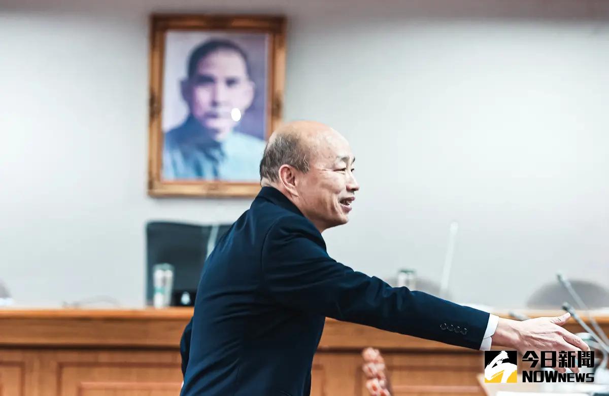 ▲新國會從本月1日起開議，根據網路溫度計「十大聲量王」排行統計，立法院長韓國瑜以148萬篇討論聲量位居第一。（圖／記者葉政勳攝 , 2024.02.05）