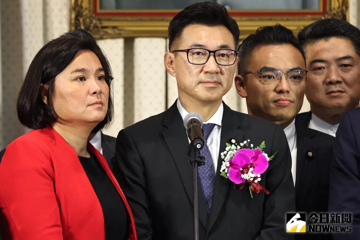 ▲立法院副院長江啟臣建議蔡英文到太平島宣示主權。（圖／記者陳明中攝）