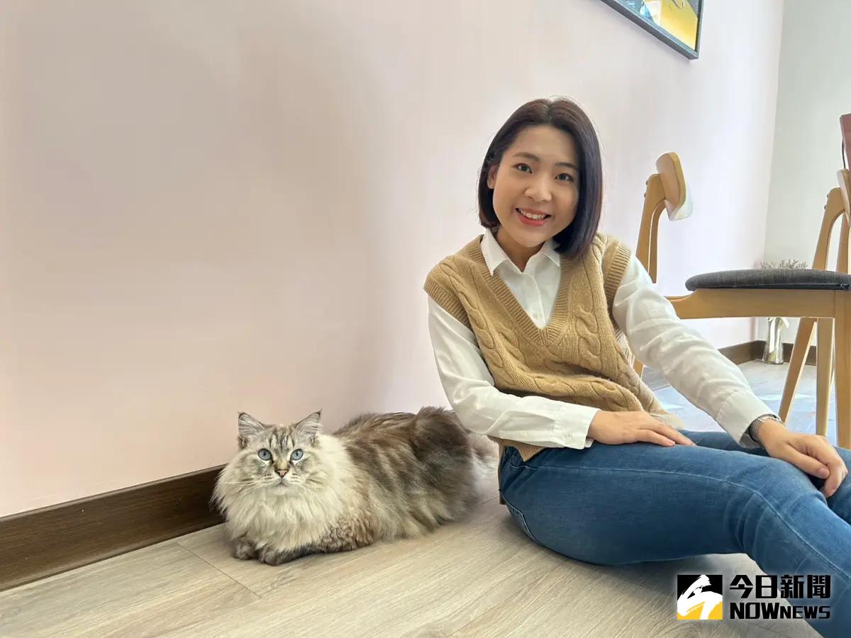 ▲國民黨立委徐巧芯有一隻叫「咪咪」的布偶貓。（圖／記者林怡昕攝）