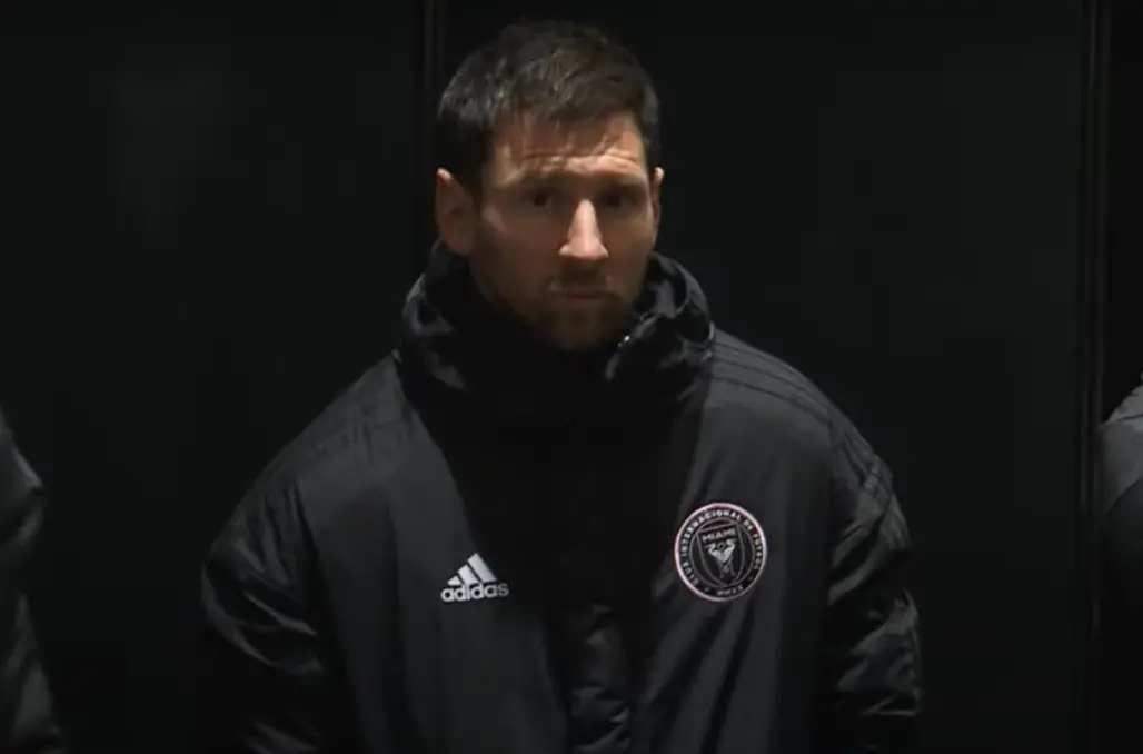 ▲梅西沒有先發上場！日本球迷仍給予高度讚賞，全場為他喝彩。（圖／邁阿密國際官網）