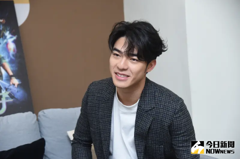 ▲陳昊森（如圖）被爆熱戀中國女星蘭西雅，兩人在街頭親密擁抱、還一起回到飯店。（圖／記者陳明安攝影）