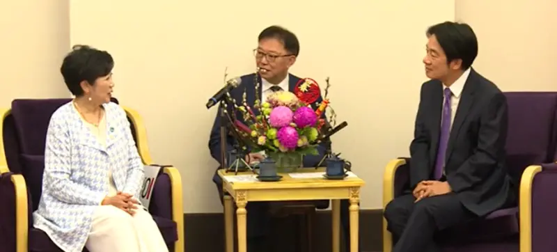 ▲賴清德會見東京都知事小池百合子。（圖／總統府提供）