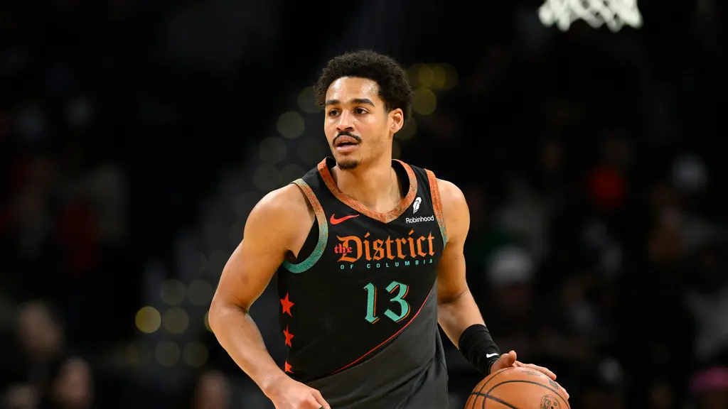 ▲巫師以106：114不敵近況極佳的騎士， Jordan Poole全場沒得分，還6犯離場。（圖／美聯社／達志影像）