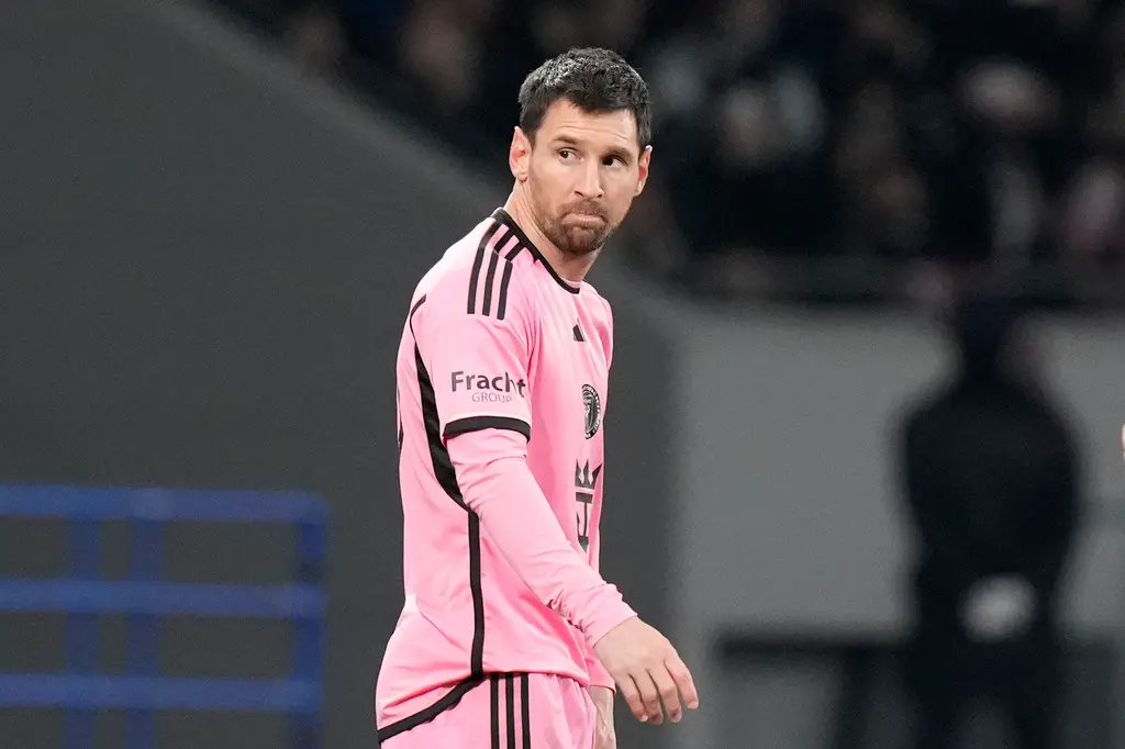 ▲梅西一年可賺1億3000萬美元，超越大谷翔平7000萬美元。（圖／美聯社／達志影像）