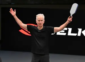 ▲7座大滿貫男單冠軍馬克安諾（John McEnroe）就認為各協會和球員向沙烏地阿拉伯靠攏以及「6王大滿貫」的出現，都是「網球運動的墮落（slope for tennis）」，自己不樂見。（圖／美聯社／達志影像）