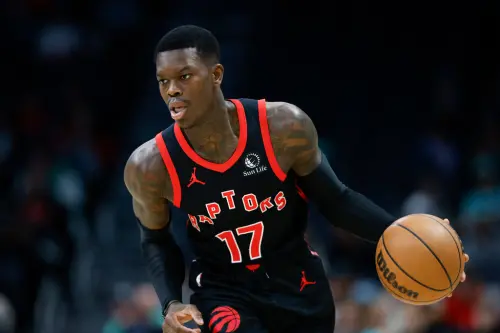 ▲暴龍後衛Dennis Schroder被交易到籃網隊。(圖/美聯社/達志影像) ▲暴龍後衛Dennis Schroder被交易到籃網隊。(圖/美聯社/達志影像)
