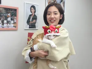 學姐黃瀞瑩與「凍蒜」雙向奔赴　龍年將愛貓改造變「龍貓」
