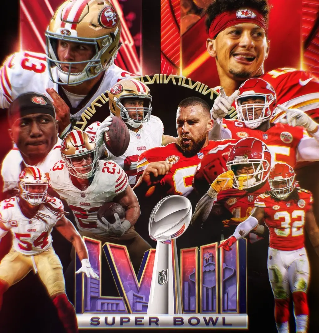 ▲NFL第58屆超級盃將於大年初三（12）日上午7點半火熱開戰。（圖／取自X）