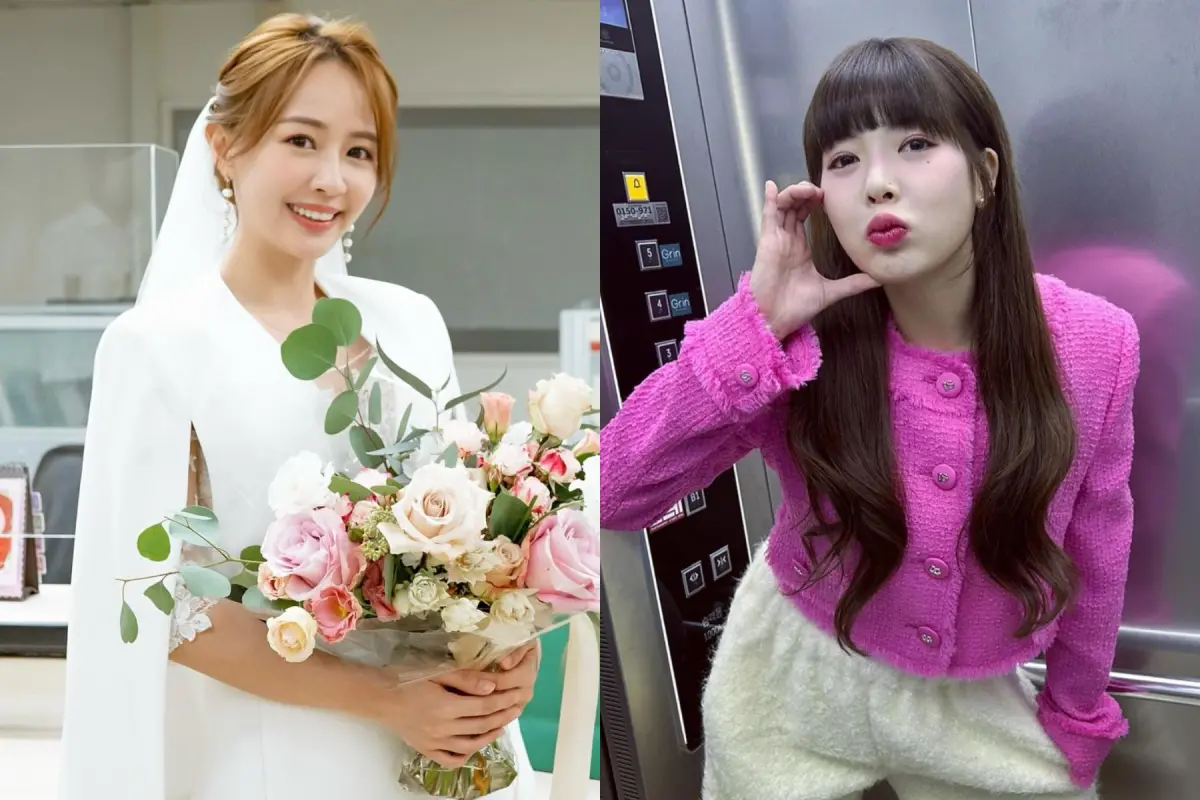 ▲2024年喜訊盤點，賴薇如（左）低調嫁6年男友；泫雅公開認愛龍俊亨。（圖／賴薇如臉書、泫雅IG）