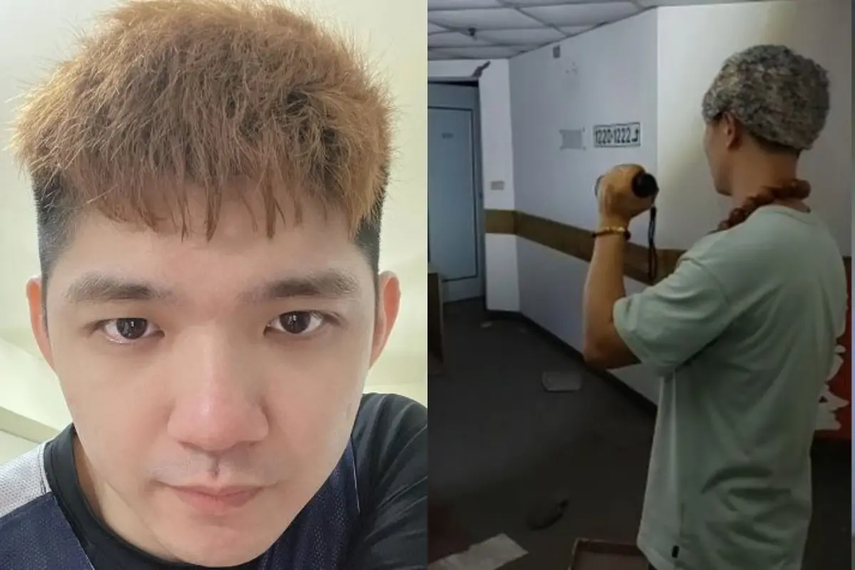 ▲晚安小雞昨日獨自前往柬埔寨西港「凱博園區」至今仍失聯，而他過去就爭議頻傳，曾於2020年在廢棄醫院探險時發現乾屍爆紅。（圖／翻攝自「晚安小雞」臉書）