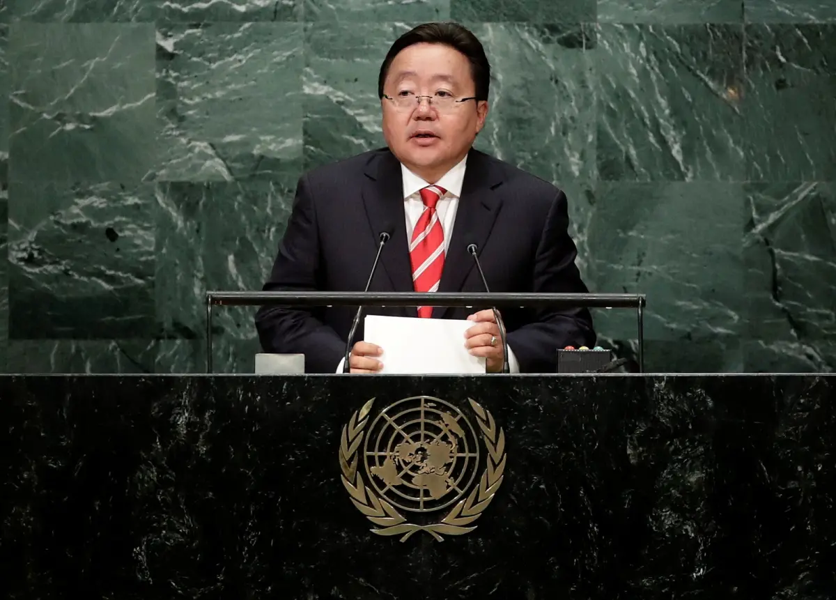 ▲蒙古前總統額勒貝格道爾吉不認同俄羅斯入侵烏克蘭，也對蒲亭聲稱烏克蘭自古以來就屬於俄羅斯的說法嗤之以鼻。資料照。（圖／美聯社／達志影像）