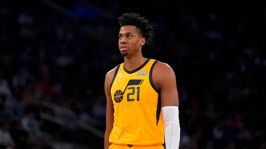 ▲曾經和T1台啤雲豹隊接觸、討論加盟的NBA球員「白邊」Hassan Whiteside近期傳出退役的消息。（圖／美聯社／達志影像）