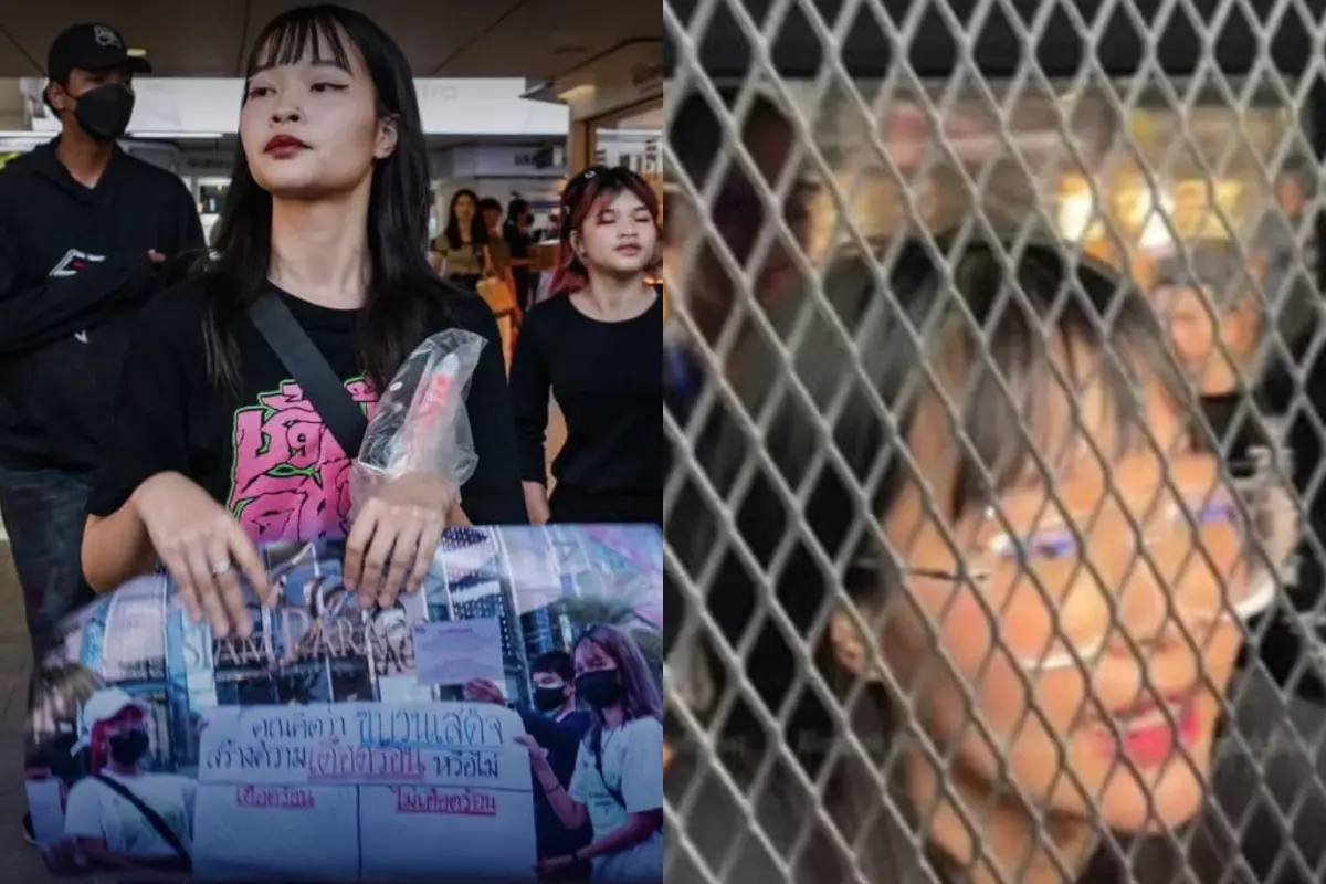 ▲22歲網紅坦塔萬因向公主車隊鳴笛，而遭逮捕。（圖／翻攝自X）